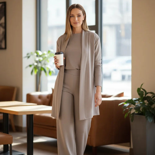 Lunara™ – Elegant 3-piece set with a flowing cut