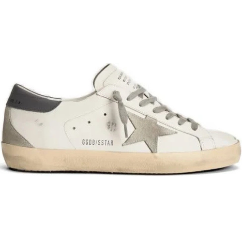 Low-Top Sneaker Weiß-Silber