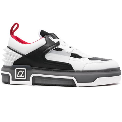 Low-Top Sneaker Schwarz-Weiß