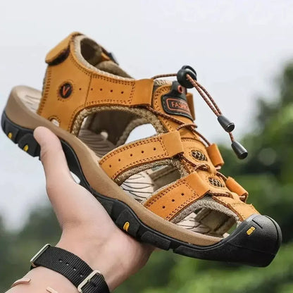 ErgoStride™ – All-terrain comfort sandals for men