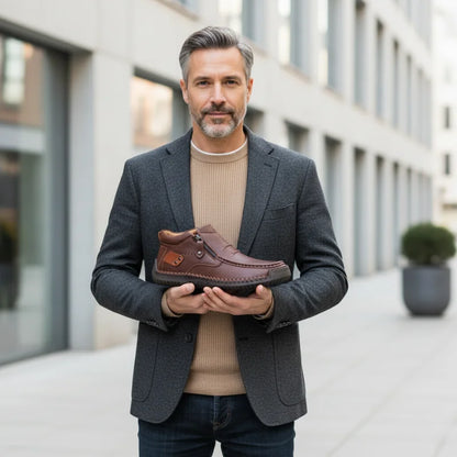 BARTON • Handmade leather shoes, combining comfort and character