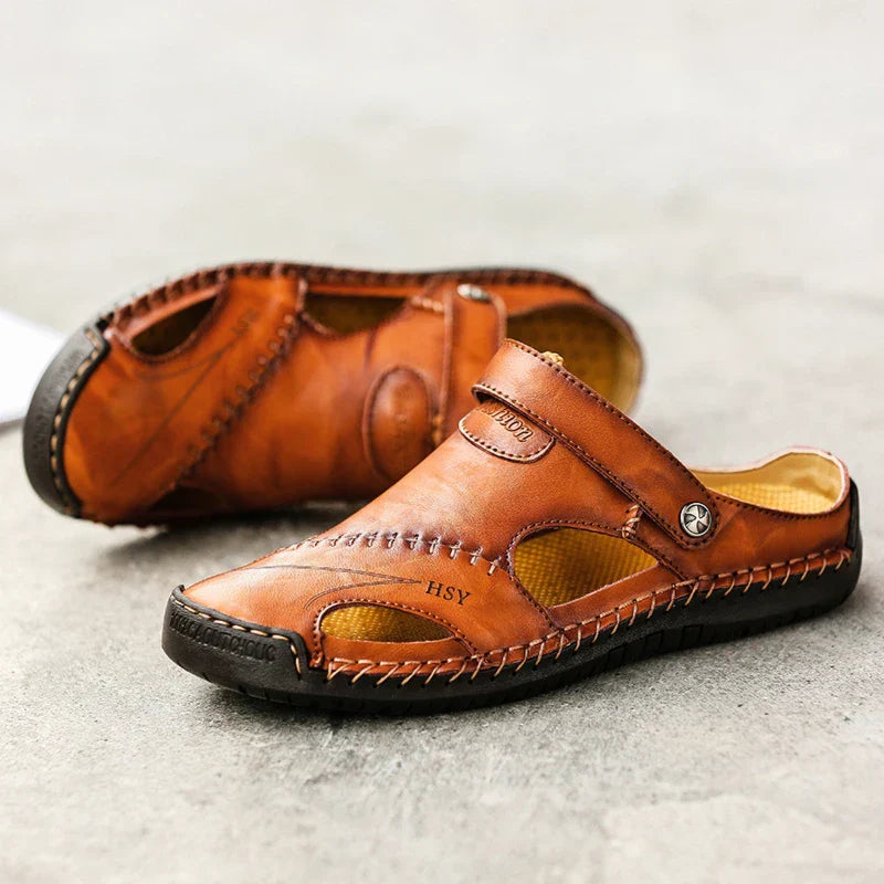 Henly| Sandales Orthopédiques en Cuir