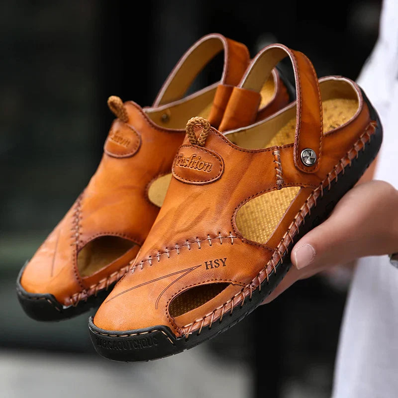 Henly| Sandales Orthopédiques en Cuir