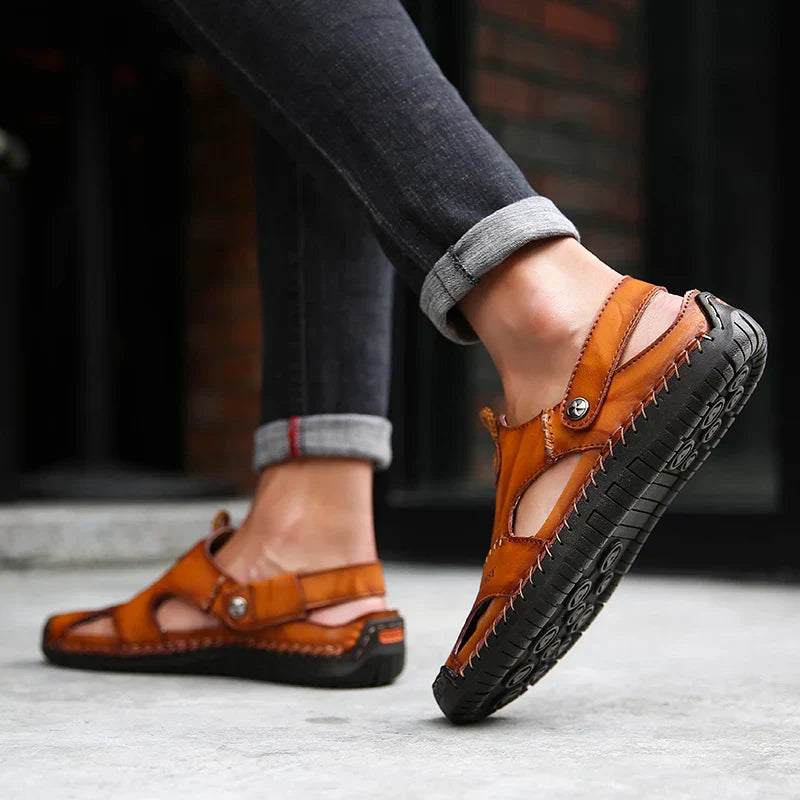 Henly| Sandales Orthopédiques en Cuir