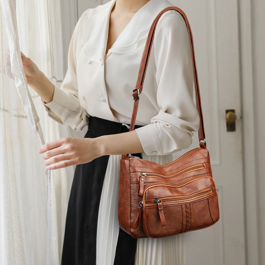 Force | The tyni leather crossbody bag