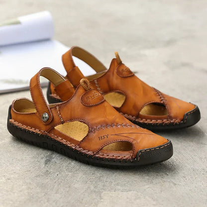 Henly| Sandales Orthopédiques en Cuir