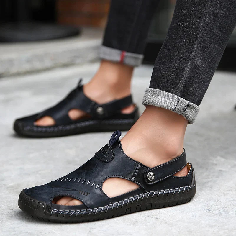 Henly| Sandales Orthopédiques en Cuir