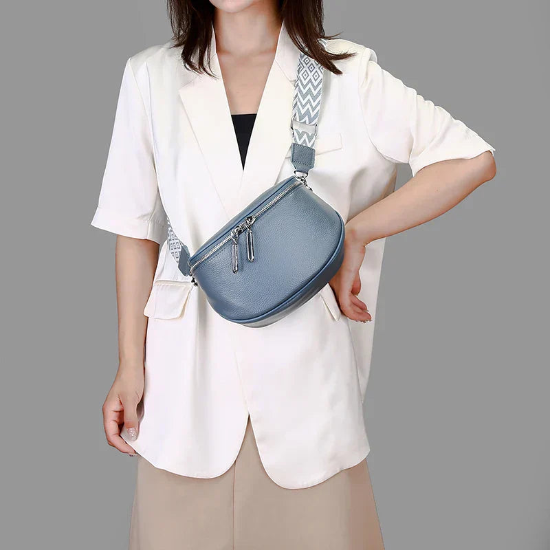 Force | Rosy Leather Crossbody Bag