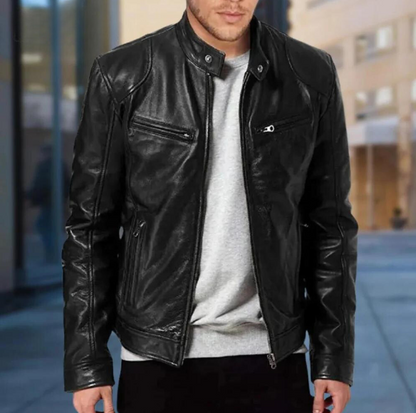 Trenton Leather Jacket – Timeless Style, Everyday Confidence