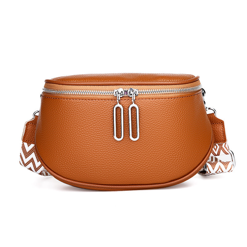 Force | Rosy Leather Crossbody Bag