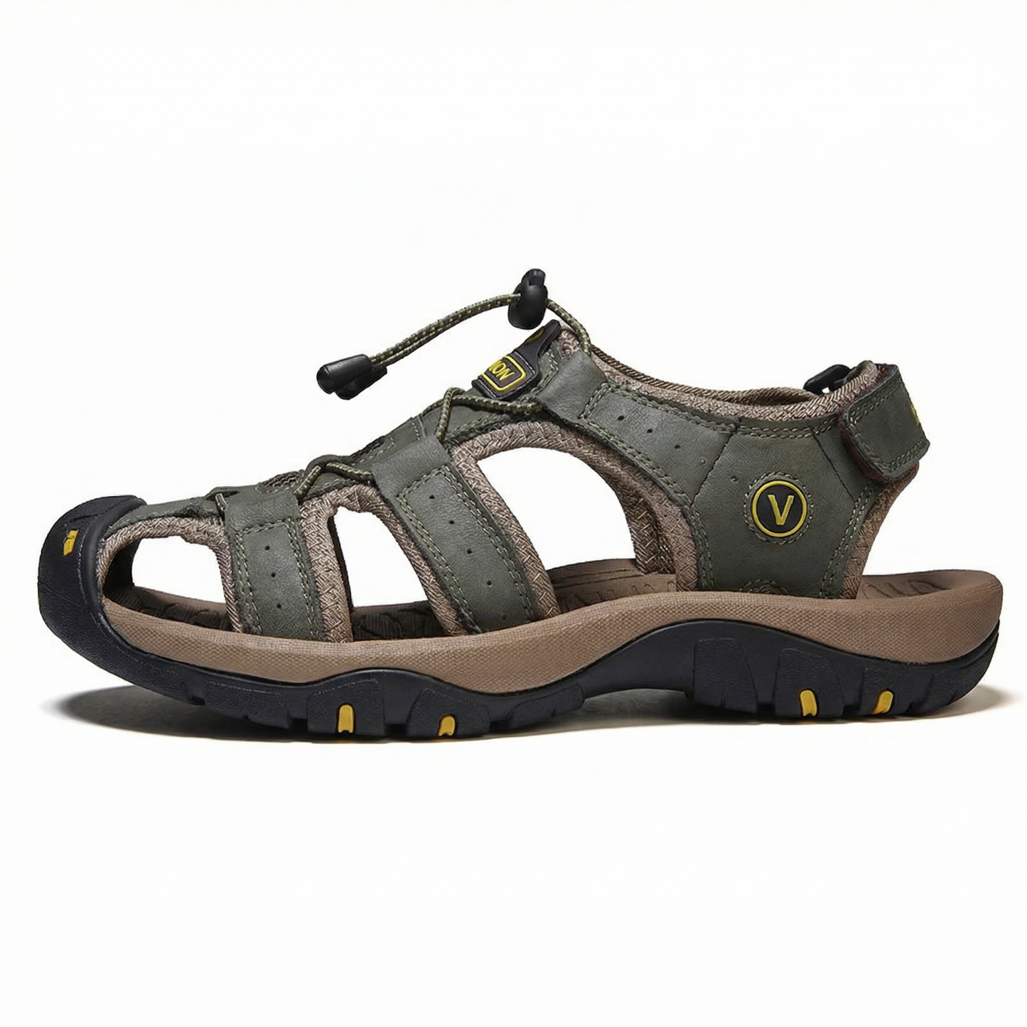 ErgoStride™ – All-terrain comfort sandals for men