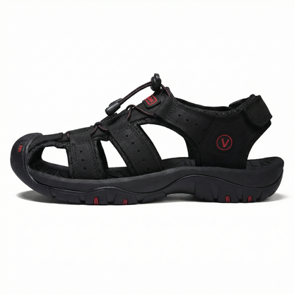 ErgoStride™ – All-terrain comfort sandals for men