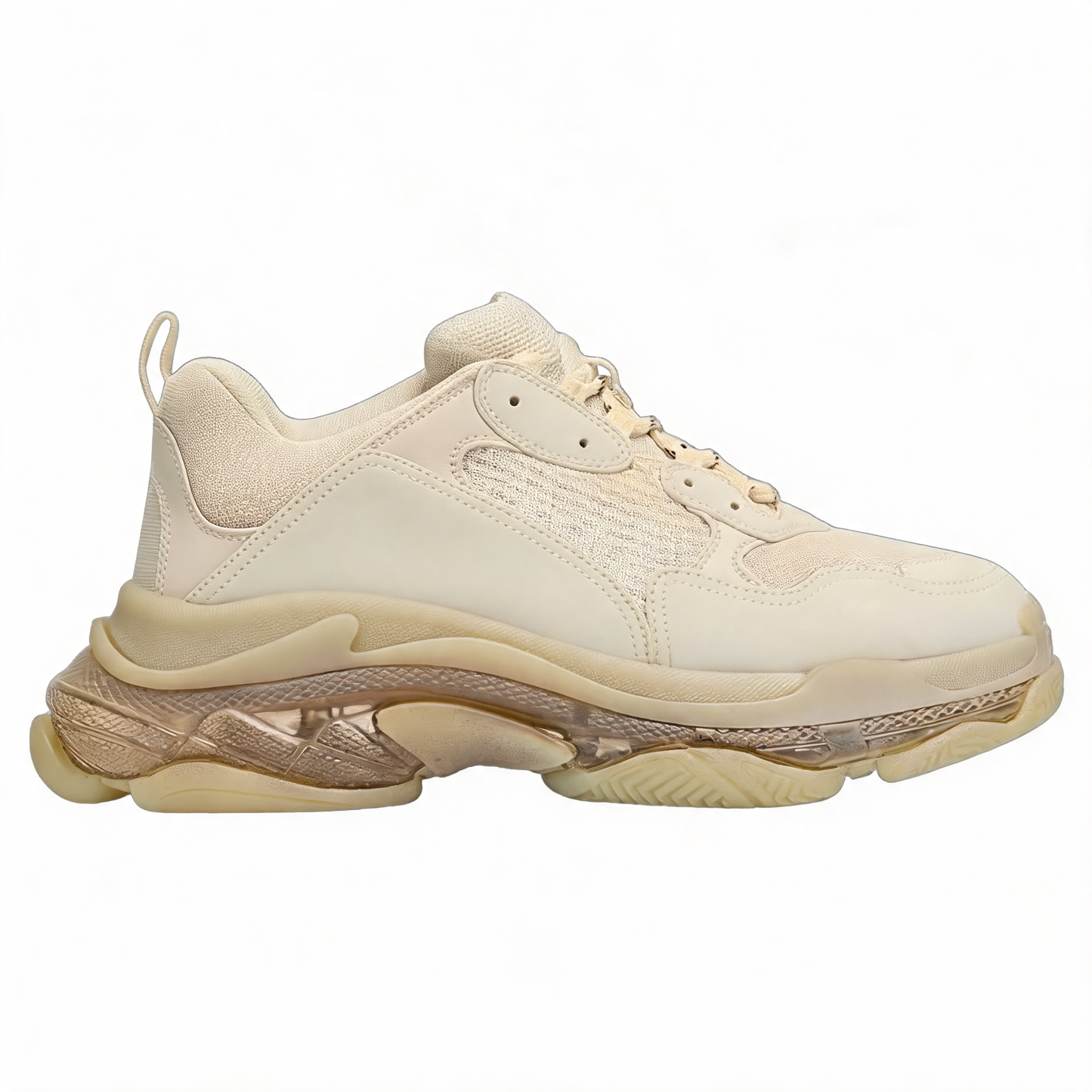 Chunky Dad Sneaker Beige Cream