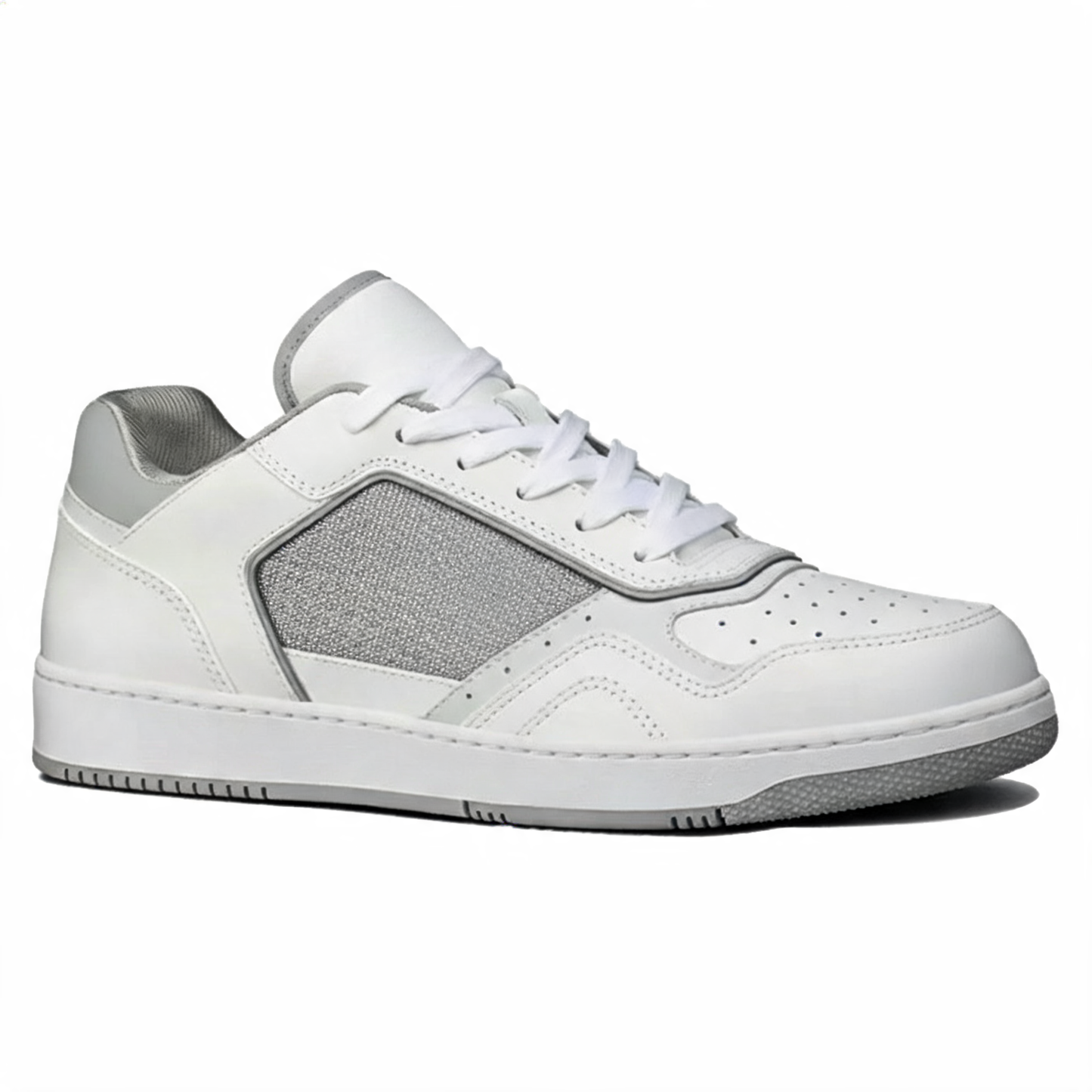 Low-Top Paneled Sneaker