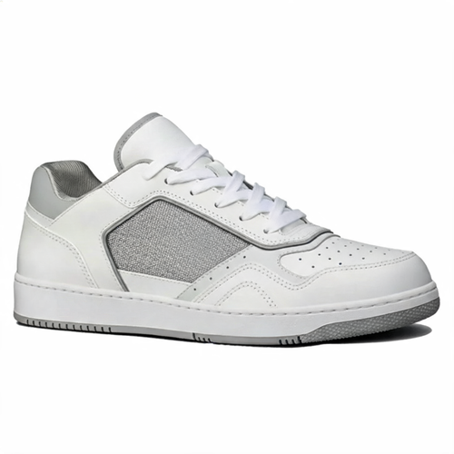 Low-Top Paneled Sneaker