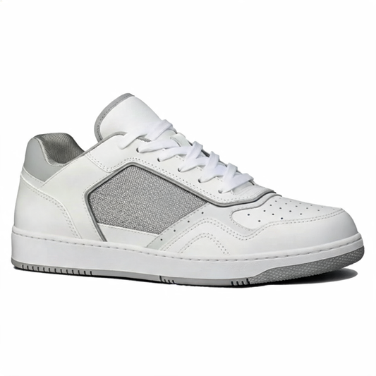 Low-Top Paneled Sneaker