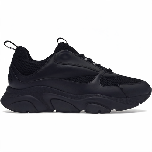 Mesh Runner Sneaker Black & Grey